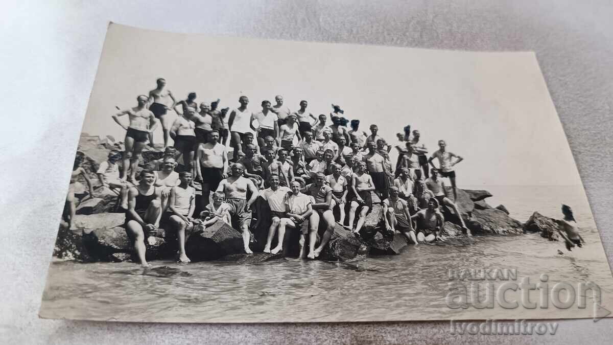 Φωτογραφία Αγχιάλου, αποικία του Α' Γυμνασίου Αρρένων Σόφιας 1934