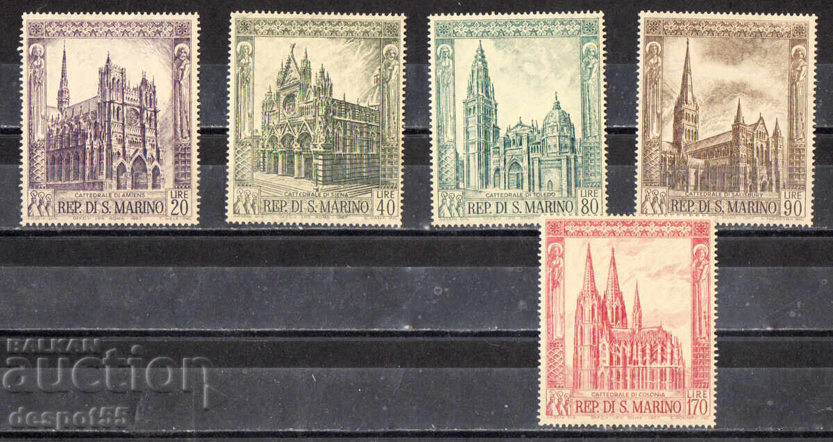 1967. San Marino. Catedrale Gotice
