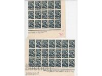 Βασίλειο της Βουλγαρίας 1941 1 λέβα μπλοκ από 36 γραμματόσημα