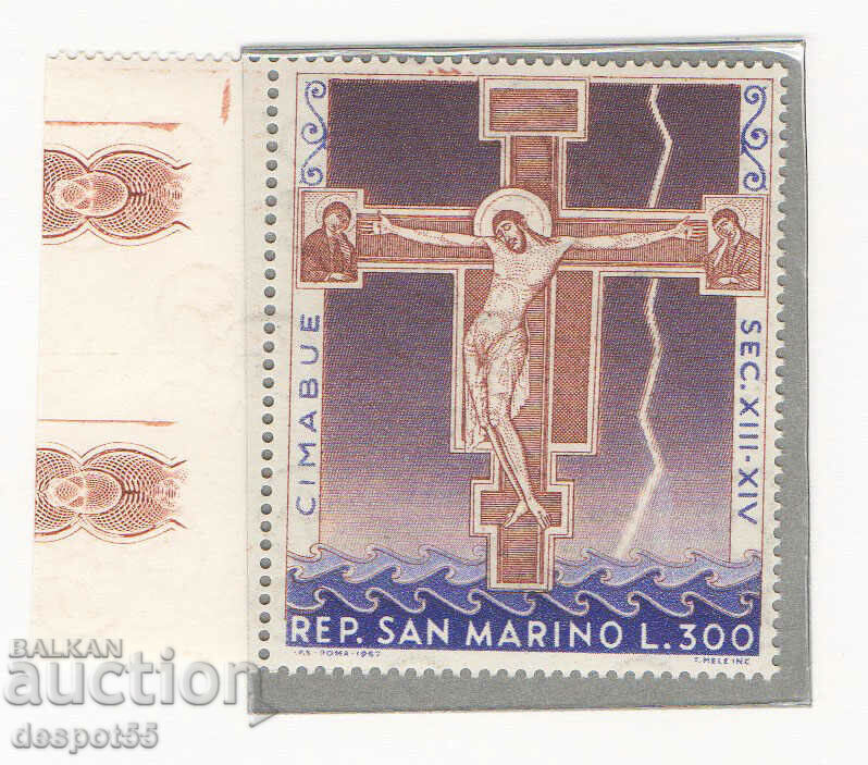 1967. San Marino. Picturi de Chimabue.