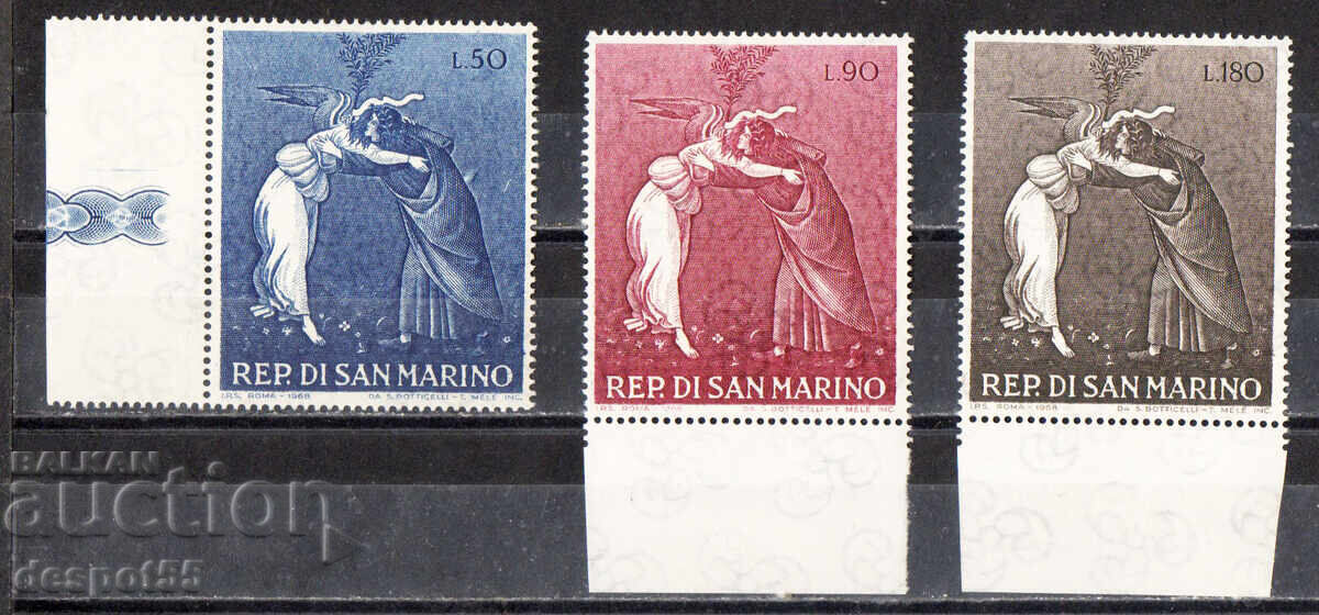 1968. San Marino. Christmas 1968. San Marino. Christmas