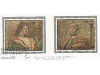 1969. Сан Марино. Картини на Донато Браманте.