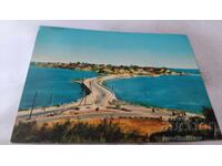 Ταχυδρομική κάρτα Νεσέμπαρ Γενική θέα 1965