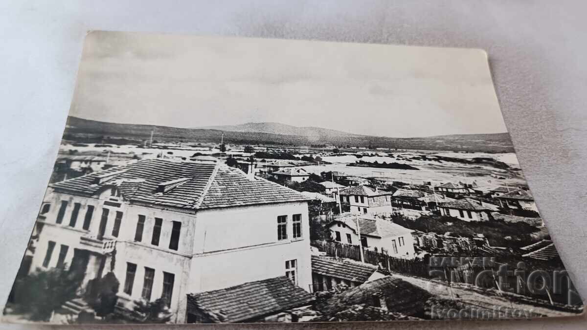 Poshtenska kartichka Primorsko Γενική θέα 1960 Poshtenska kartichka Primorsko Γενική θέα 1960