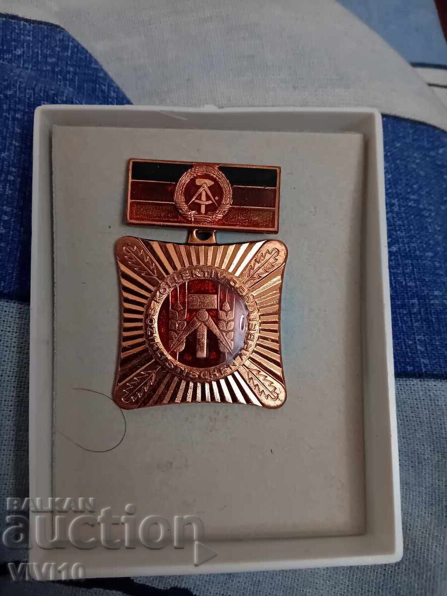 Medalie DDR, pentru succese în muncă Medalie DDR, pentru succese în muncă