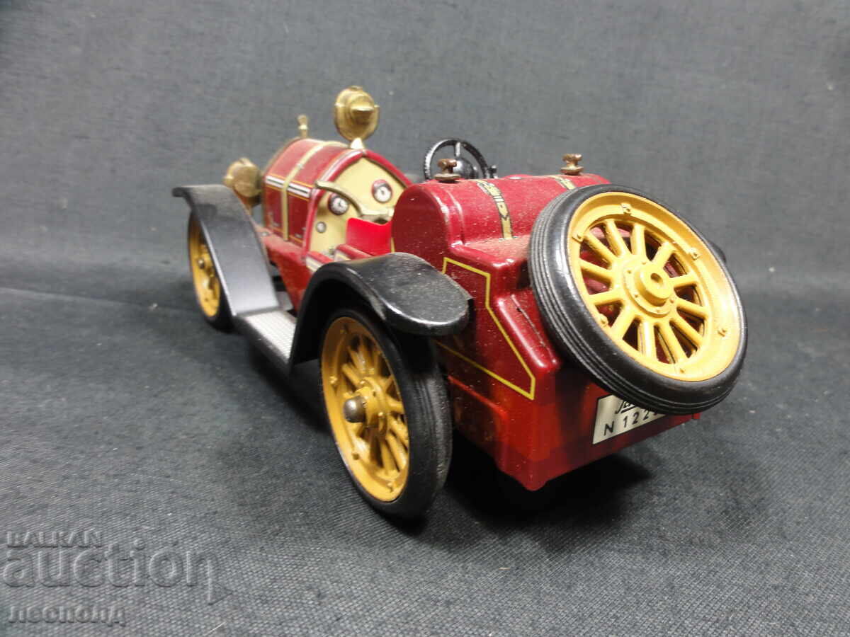 Auction  OLD RETRO TIN CAR TOY MERCER 1913 SCHUCO