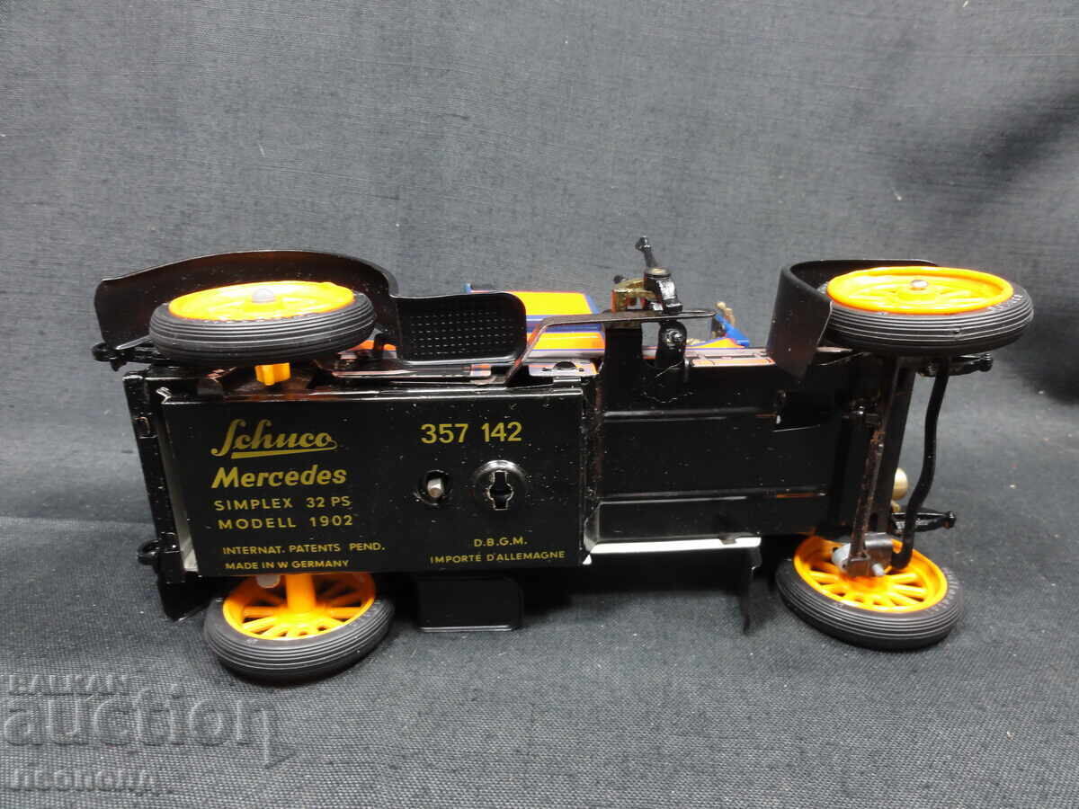 Παράδοση ΠΑΛΙΟ ΡΕΤΡΟ ΜΕΤΑΛΛΙΚΟ ΑΥΤΟΚΙΝΗΤΟ-ΠΑΙΧΝΙΔΙ MERCEDES SIMPLEX SCHUCO