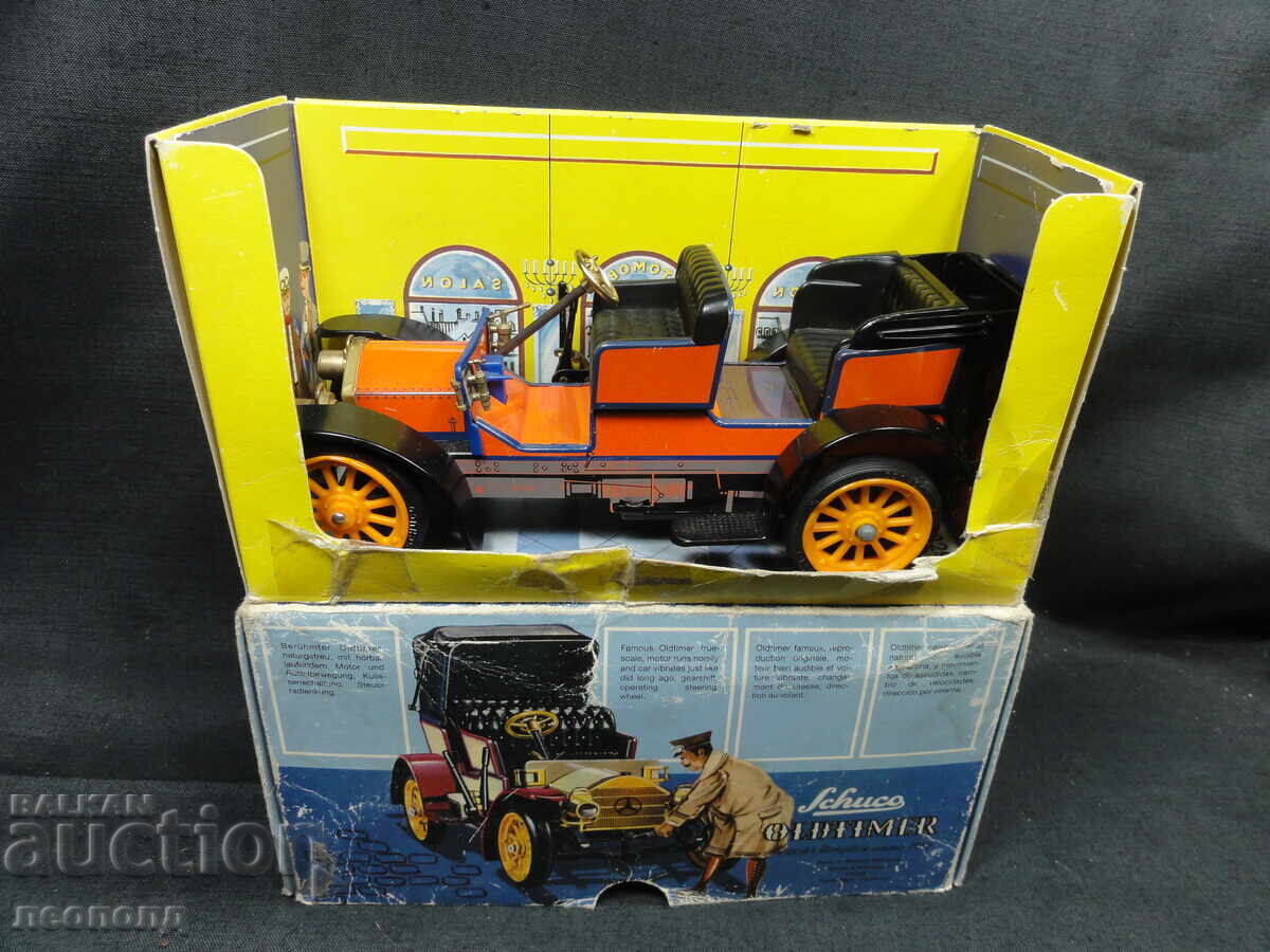 ΠΑΛΙΟ ΡΕΤΡΟ ΜΕΤΑΛΛΙΚΟ ΑΥΤΟΚΙΝΗΤΟ-ΠΑΙΧΝΙΔΙ MERCEDES SIMPLEX SCHUCO