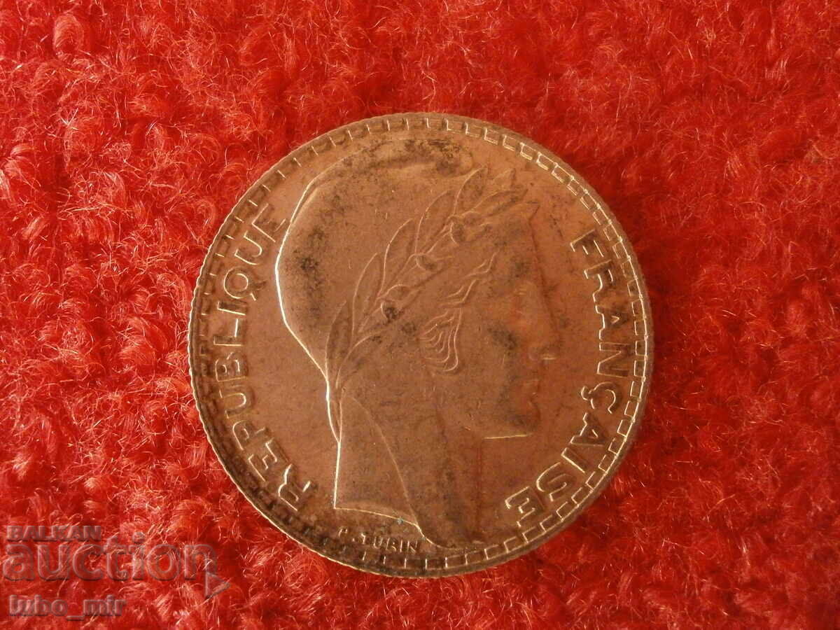 ФРАНЦИЯ 10 ФРАНКА 1939 - СРЕБРО с цена 20.00 лв. | € 10.23 ФРАНЦИЯ 10 ФРАНКА 1939 - СРЕБРО с цена 20.00 лв. | € 10.23