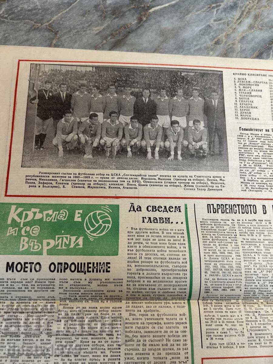 CSKA Army Football Glory - Collector's Newspaper - 6 CSKA Army Football Glory - Collector's Newspaper - 6