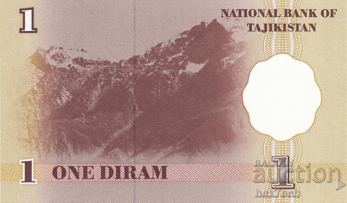 Δημοπρασία ❤️ ⭐ Τατζικιστάν 1999 1 ντιρχάμ UNC νέο ⭐ ❤️