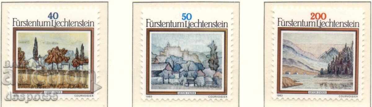 1983. Λιχτενστάιν. Πίνακες - Τοπία