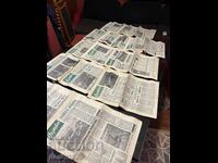 Football Herald from 1968, 15 issues