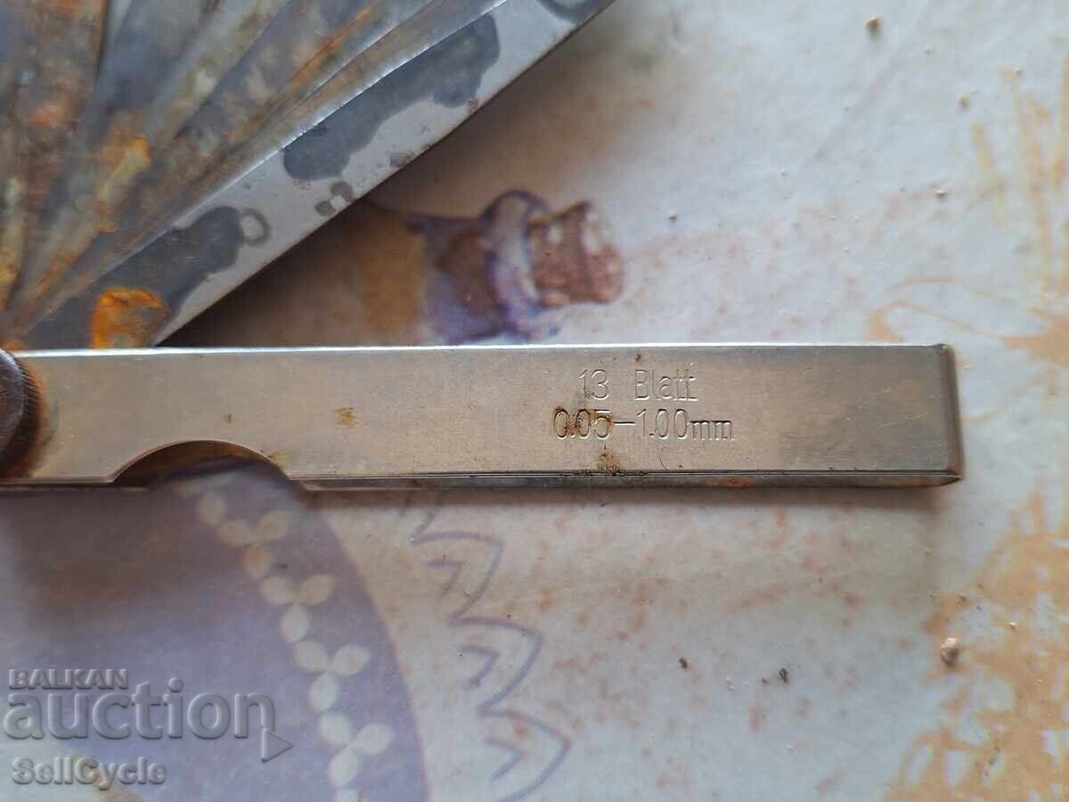 ✅FEELER GAUGE 0.05-1.00 mm ❗ with price 5.00 BGN | € 2.56 ✅FEELER GAUGE 0.05-1.00 mm ❗ with price 5.00 BGN | € 2.56