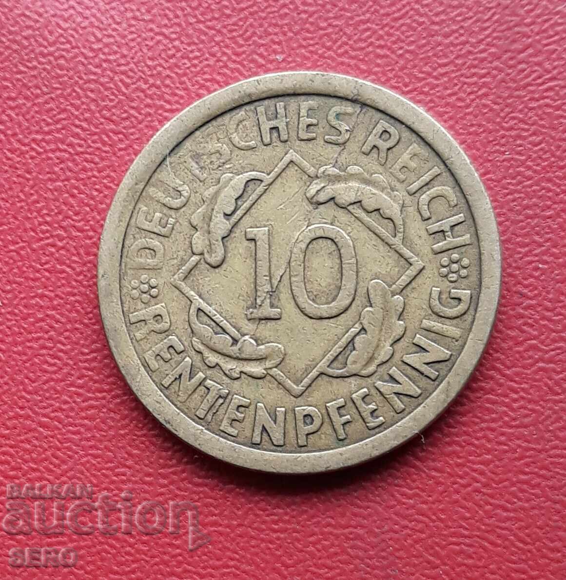 Germany-10 Pfennig 1924 A-Berlin