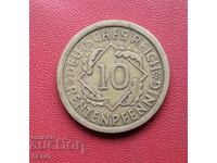 Γερμανία-10 Pfennig 1924 A-Berlin
