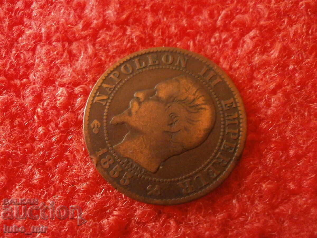 Δημοπρασία ΓΑΛΛΙΑ 5 ΣΕΝΤΙΜ 1855