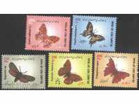 Чисти марки Пеперуди 2003 от Иран