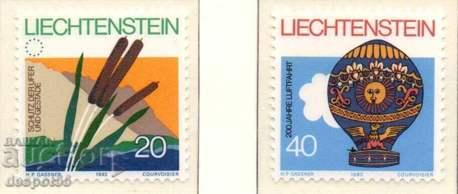 1983. Liechtenstein. 200 Years of Air Transport and Others 1983. Liechtenstein. 200 Years of Air Transport and Others