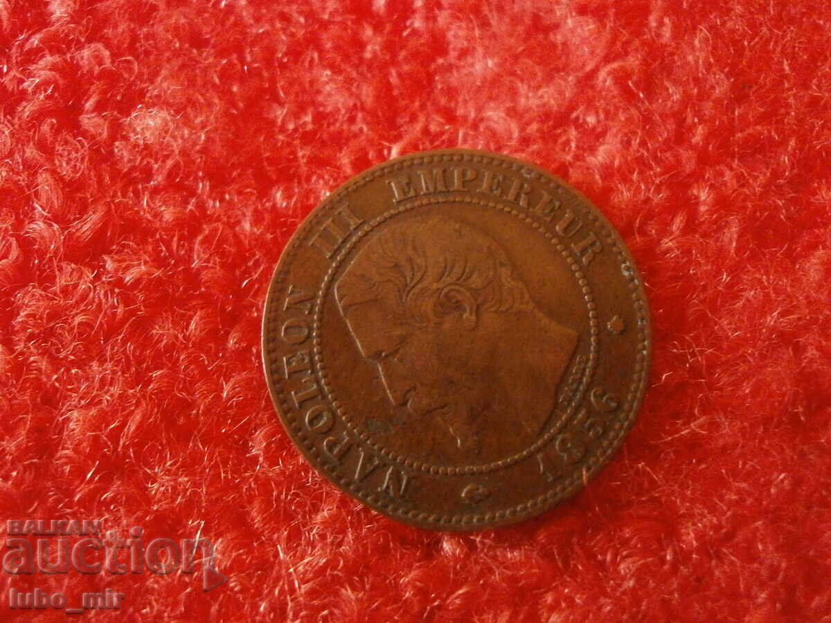 Аукцион ФРАНЦИЯ 2 САНТИМА 1856