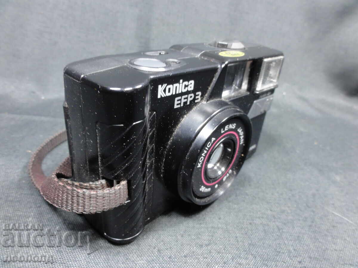 Licitație BZTS STAR RETRO FOTOAPARAT KONICA EFP-3 Licitație BZTS STAR RETRO FOTOAPARAT KONICA EFP-3