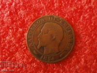 FRANCE 5 CENTIMES 1854
