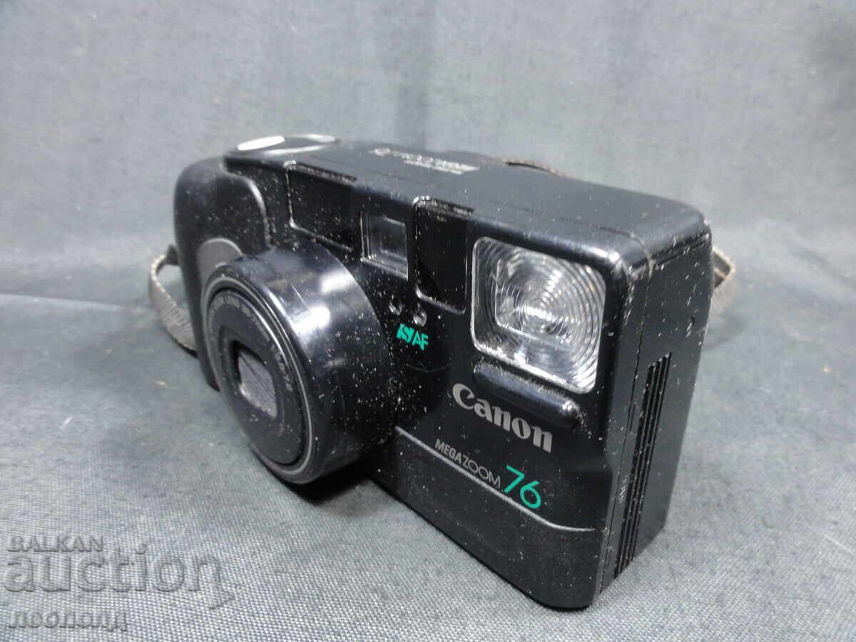 BZTs STAR Retro Film Camera CANON MEGA ZOOM 76 with price 1.66 BGN | € 0.85