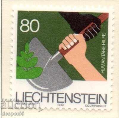 1983. Лихтенщайн. Хуманитарна помощ.