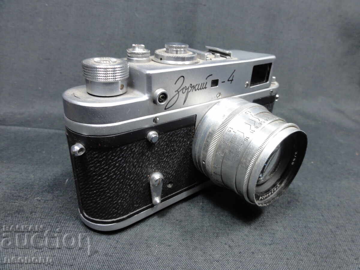 Auction  BZTs STAR Retro Soviet USSR Film Camera ZORKI 4 ZORKI