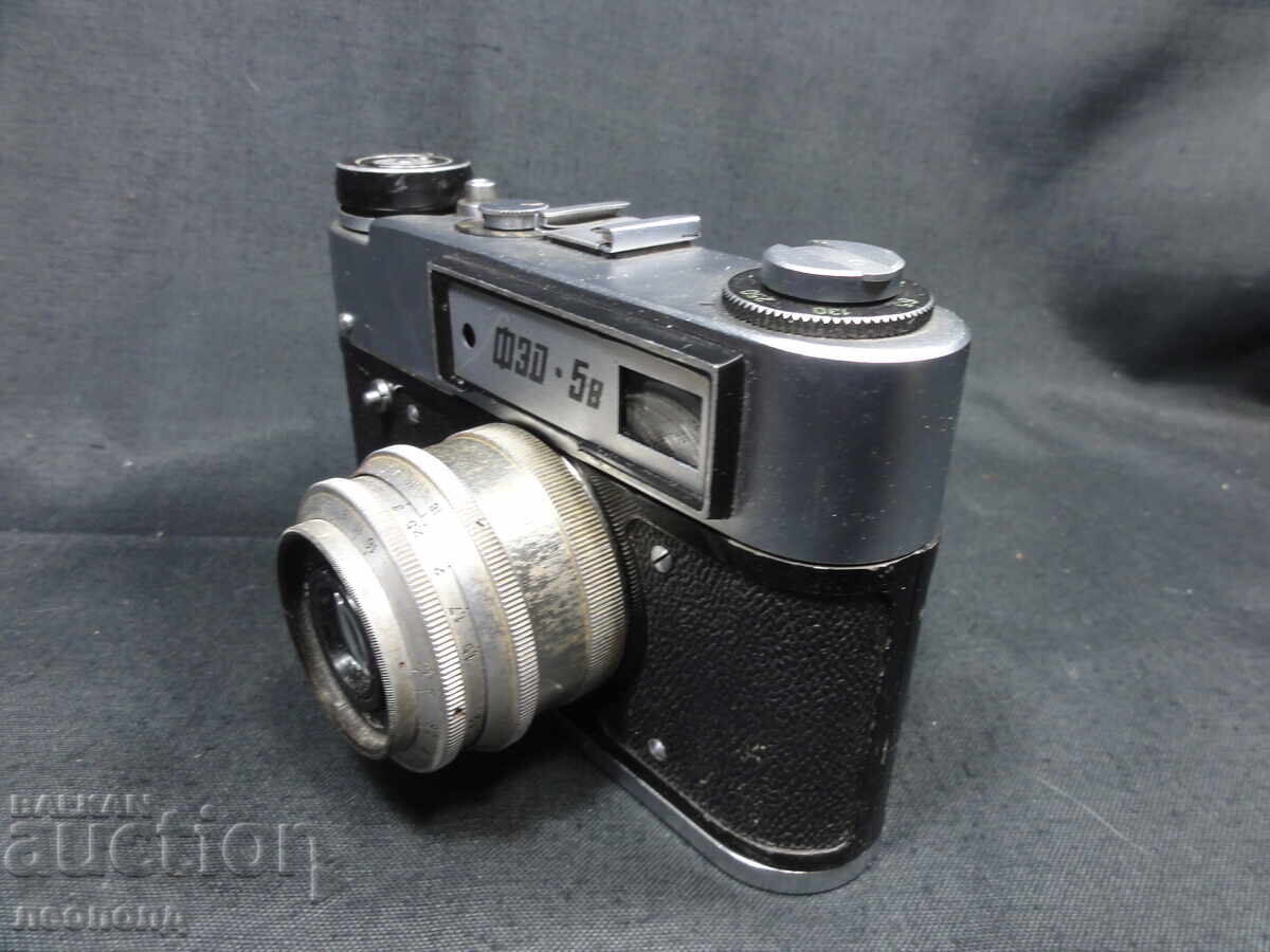 Auction  BZTS STAR RETRO SOCIALIST USSR LENS CAMERA FED 5V FED