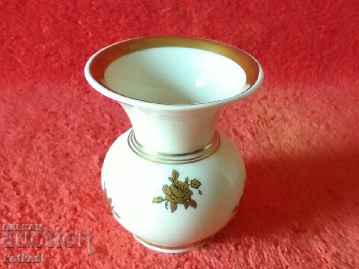 Стара малка порцеланова ваза WEIMAR Germany - 7