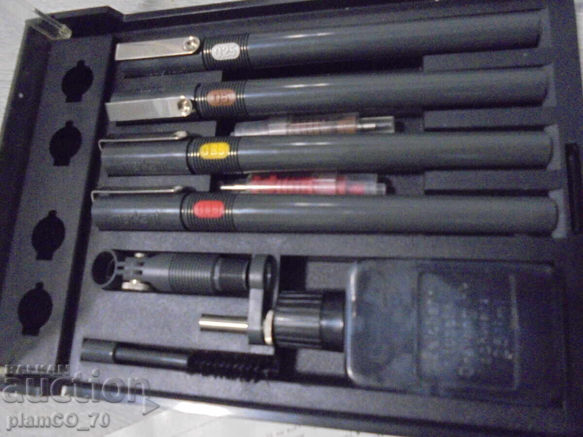 Δημοπρασία №*8334 Σετ – εργαλείο σχεδίασης με μελάνι / Ραπιδογράφος