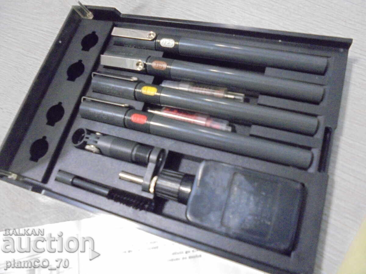 Delivery of Set - drawing instrument with ink / Rapidograph Delivery of Set - drawing instrument with ink / Rapidograph