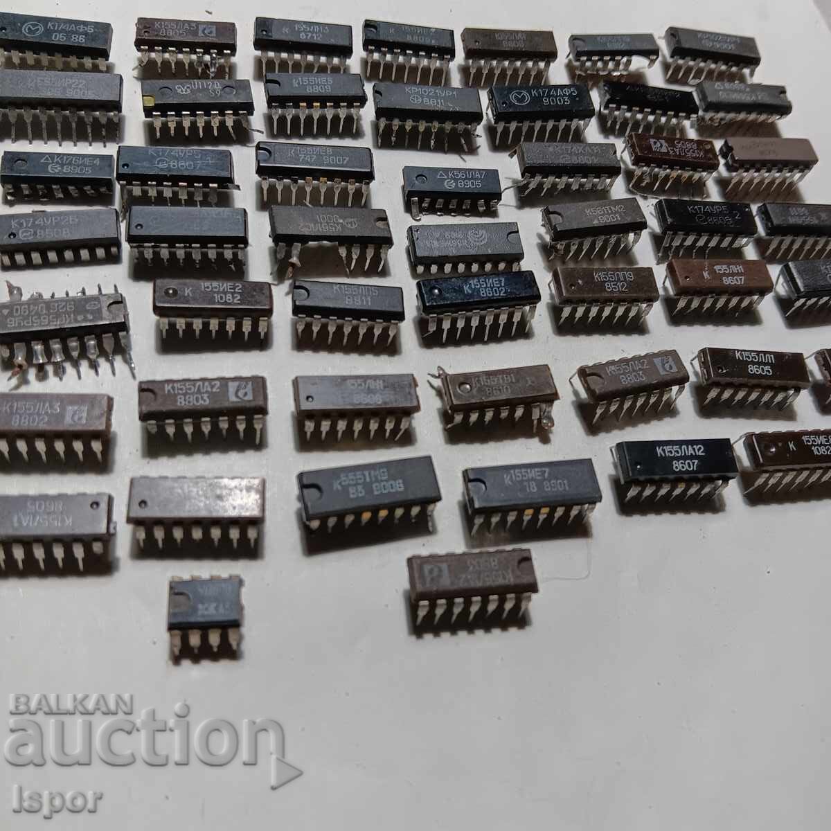 50 USSR Microchips with price 20.00 BGN | € 10.23