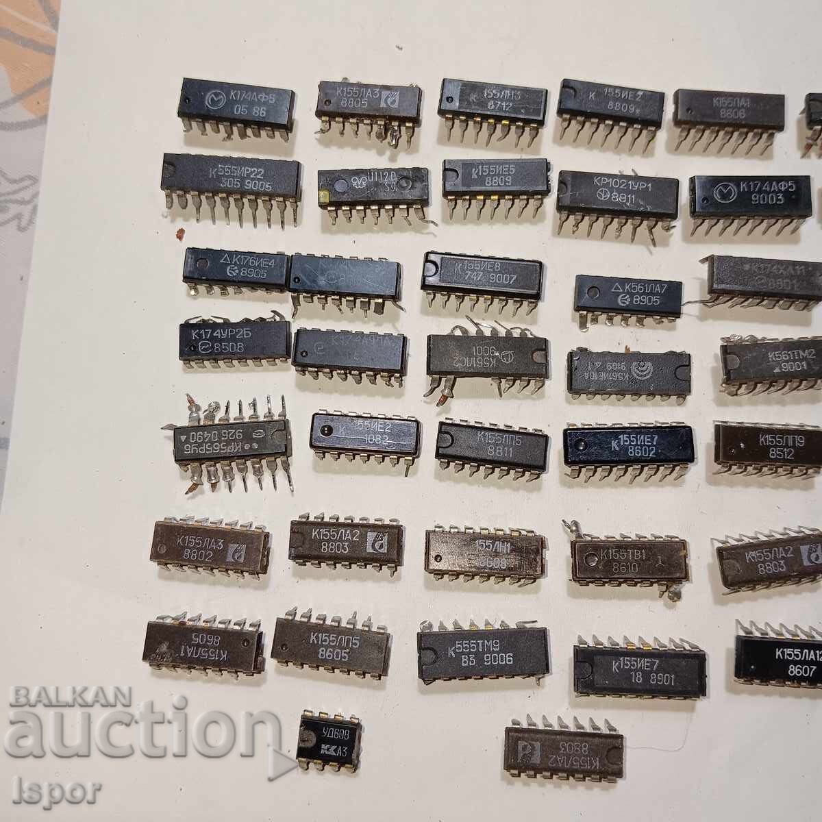 Auction  50 USSR Microchips