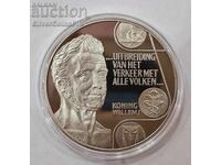 Silver 10 Ecu King Willem I 1992 Netherlands