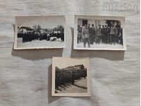 MILITARY KINGDOM BULGARIA PHOTOS LOT 3 PIECES