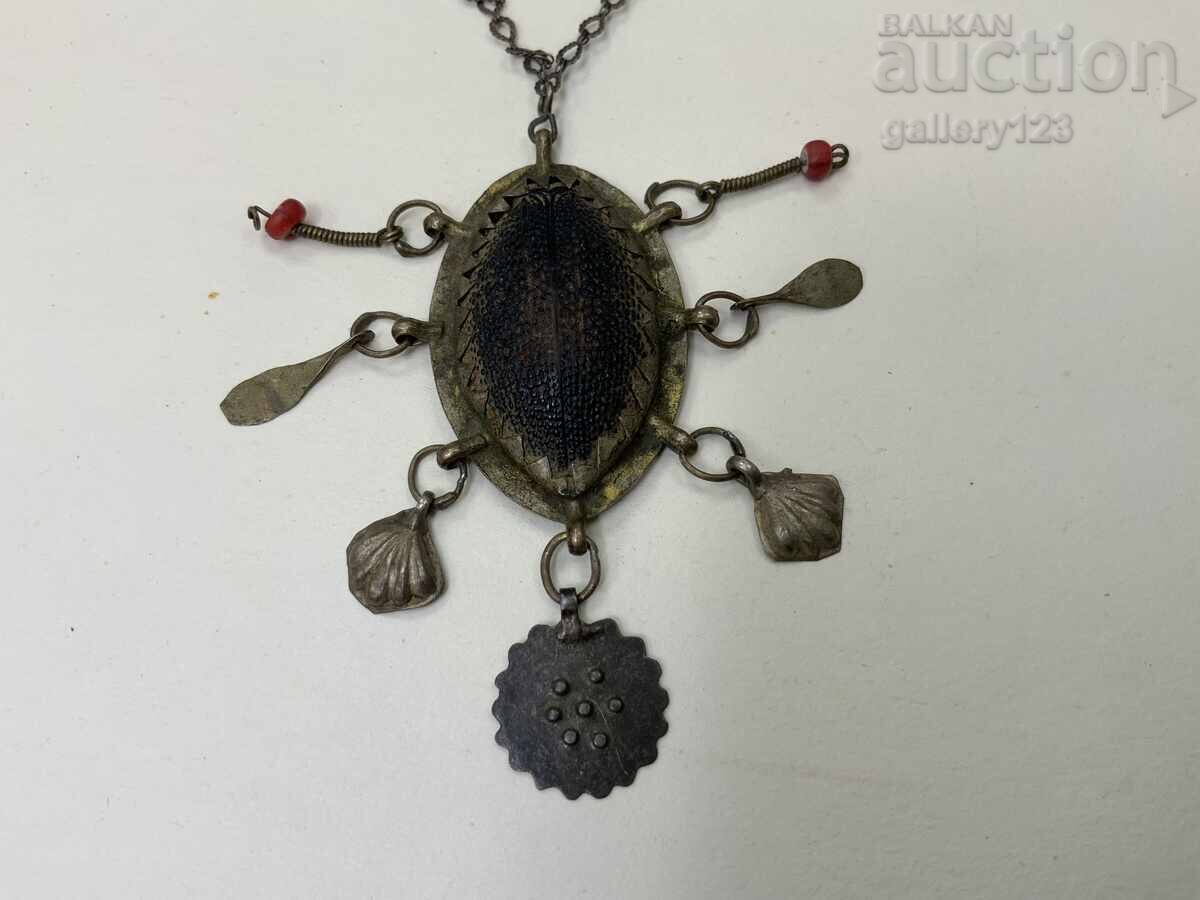 Auction Revival-era Kotel Jewelry, Silver, Chased, Akche, Fossil Auction Revival-era Kotel Jewelry, Silver, Chased, Akche, Fossil