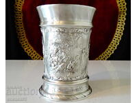 Калаена халба,чаша с Гроздобер,Дърводобив,Стригане на овце.