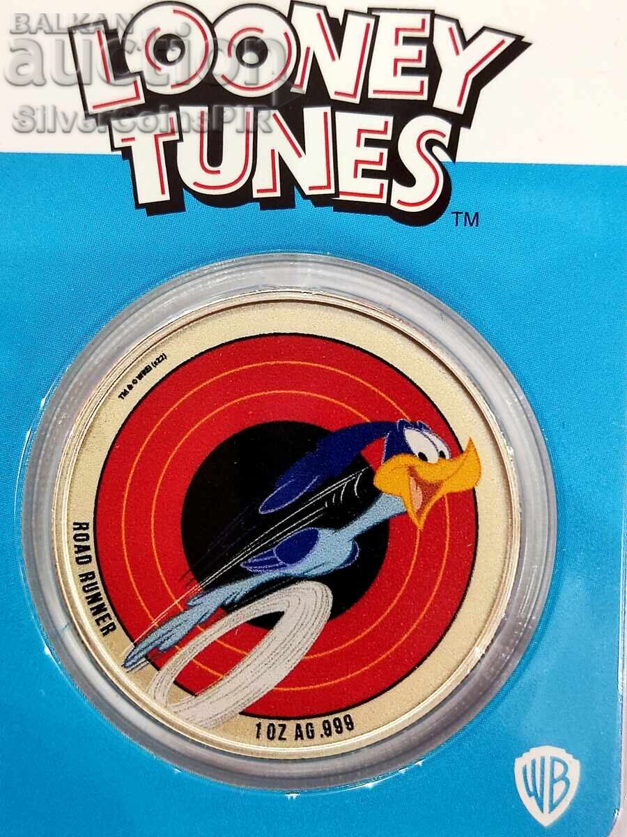 Silver 1 oz Runner 2023 Colorized Samoa 5 Dollars Silver 1 oz Runner 2023 Colorized Samoa 5 Dollars