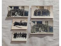 MILITARY KINGDOM BULGARIA PHOTOS LOT 5 PIECES SOPOT
