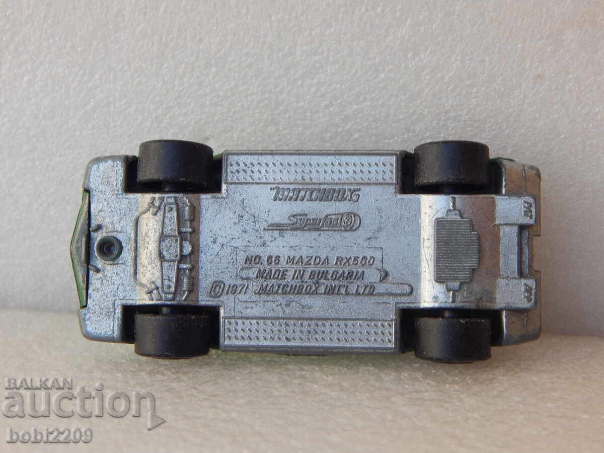 Delivery of MAZDA RX500 1971 SuperFast N'66 MATCHBOX Bulgaria