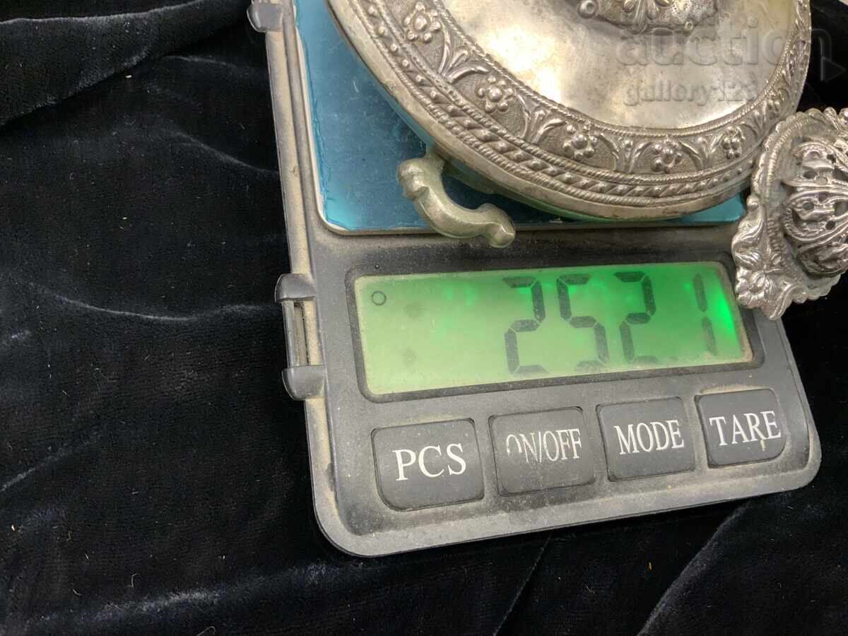 Vazrozhdenski pafti silver struck forged - 6 Vazrozhdenski pafti silver struck forged - 6