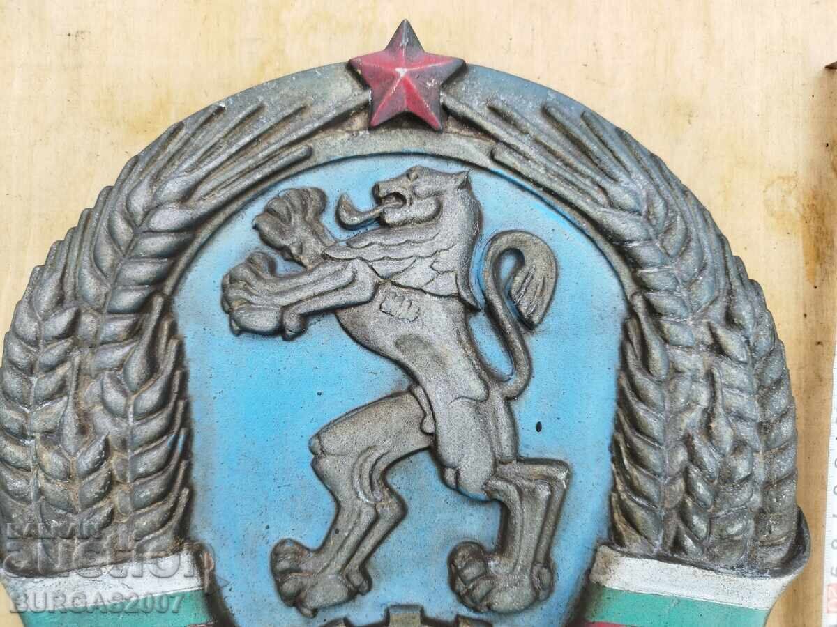 Auction Old metal emblem from a locomotive, sign, NRB Auction Old metal emblem from a locomotive, sign, NRB