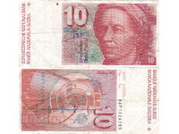 tino37- ΕΛΒΕΤΙΑ - 10 ΦΡΑΓΚΑ - 1982 - F+