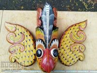 Masca veche mare din lemn, Sri Lanka