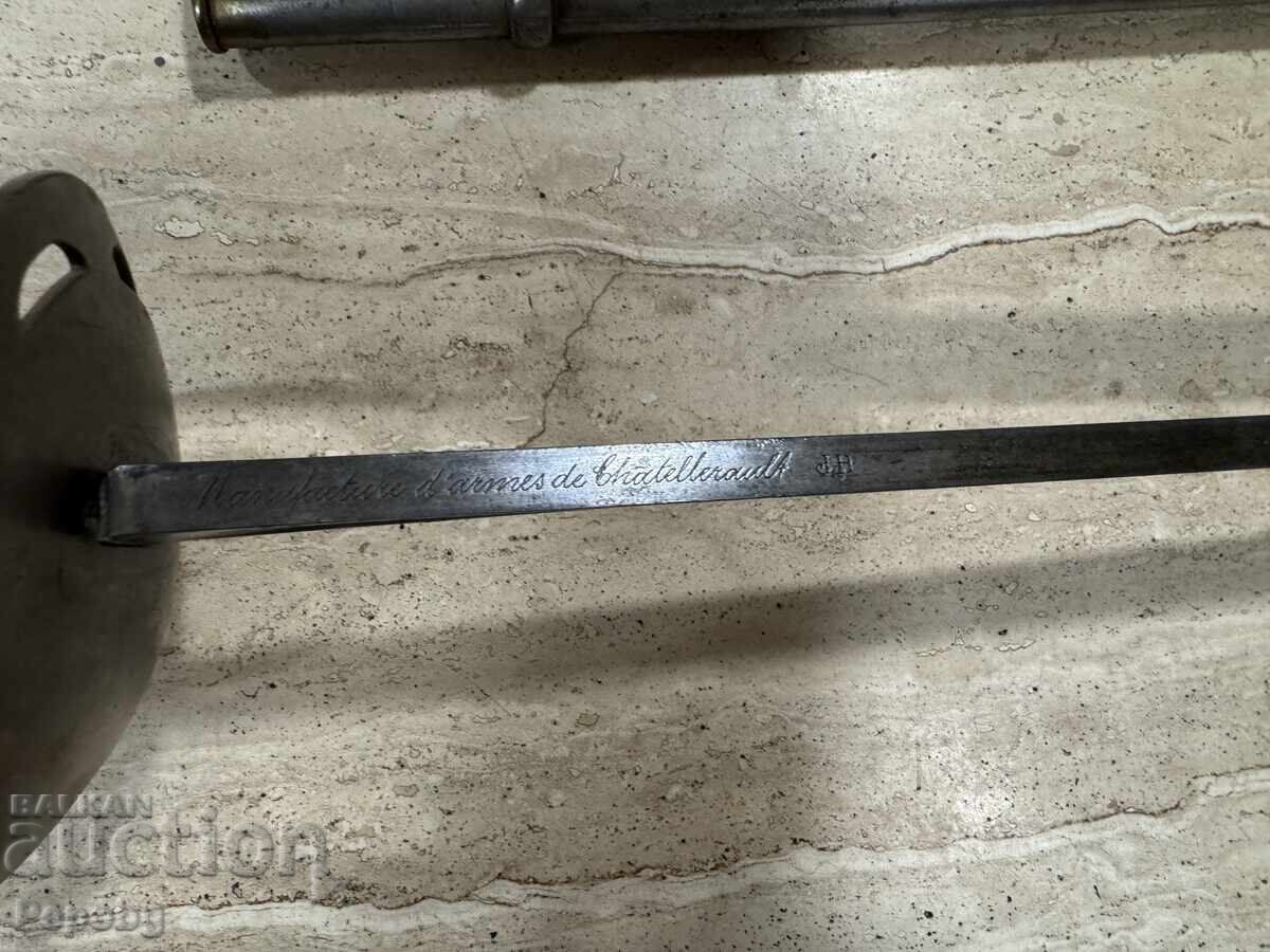 Delivery of Old battle saber