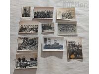 Military Kingdom Bulgaria Photos Lot 10 Pieces