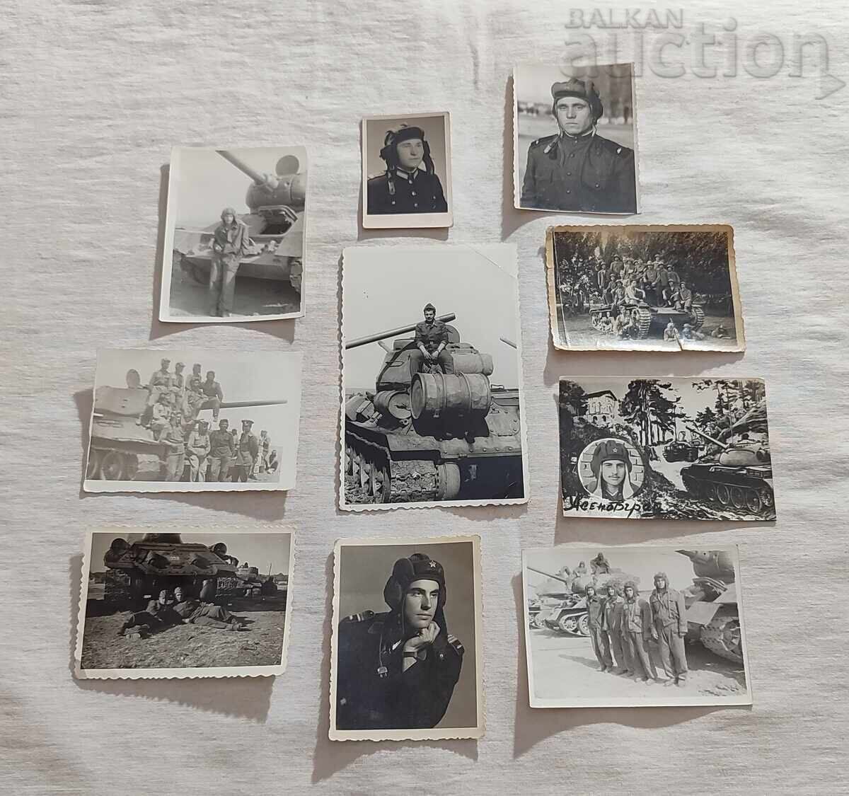 ВОЕННИ ТАНК ТАНКИСТИ НР БЪЛГАРИЯ СНИМКИ ЛОТ 9 БРОЯ ВОЕННИ ТАНК ТАНКИСТИ НР БЪЛГАРИЯ СНИМКИ ЛОТ 9 БРОЯ