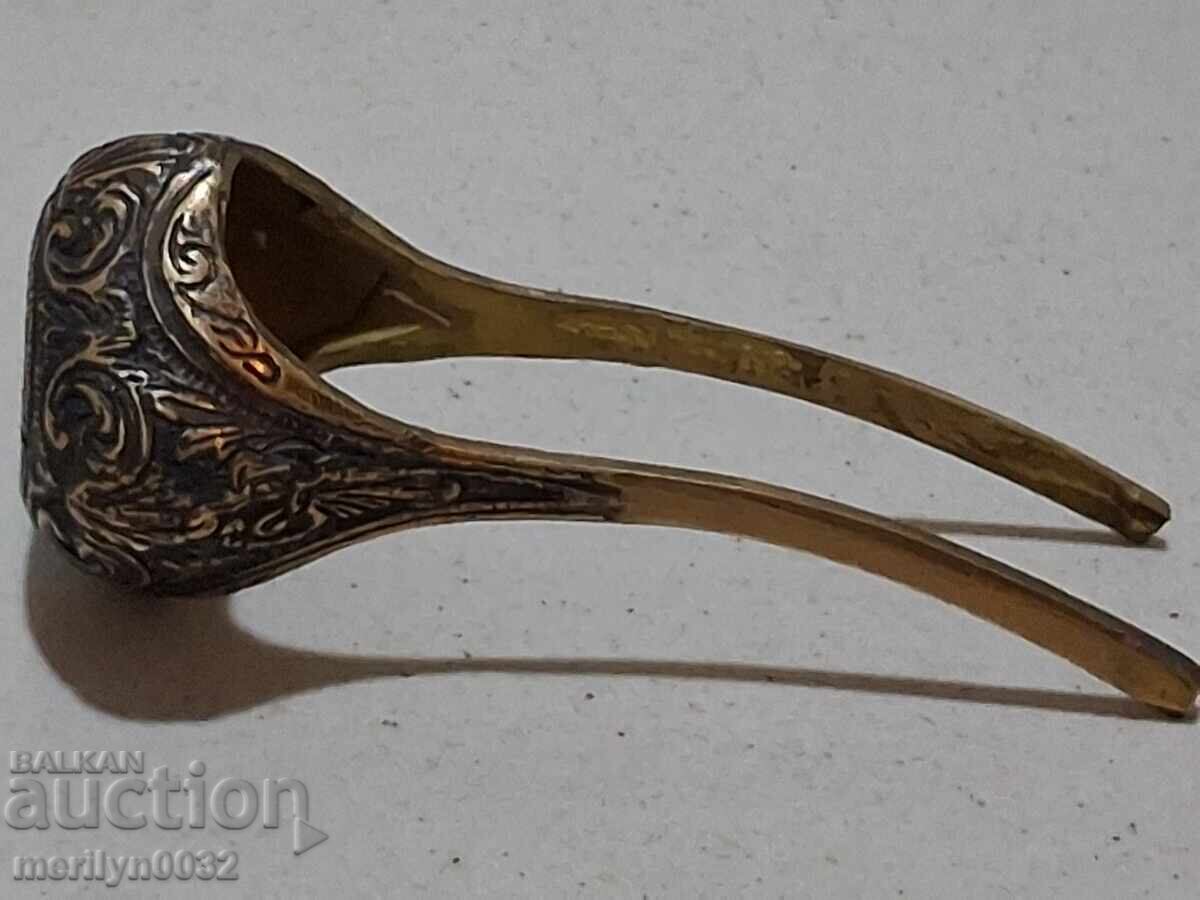 Παράδοση Χάλκινη σφαίρα για πιστόλι με πυρίτη, σκανδάλη, αντίγραφο